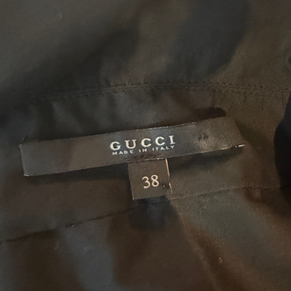 Gucci Shirt Dress w Eyelet Lace Details - Picture 8 of 8